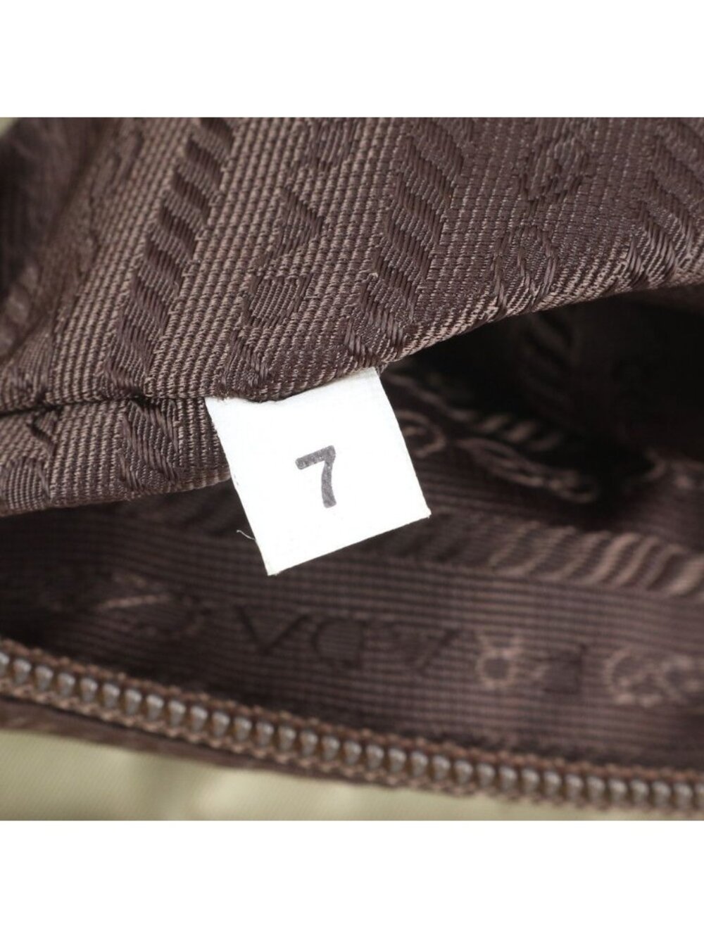 Prada Tessuto Nylon Triangle Logo Tote Shoulder Hand - Picture 10 of 10
